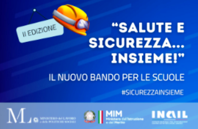 Al via la seconda edizione del concorso “Salute e sicurezza… insieme!”